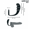Addicted toys - plug anal con anillo silicona modelo 4 - 4