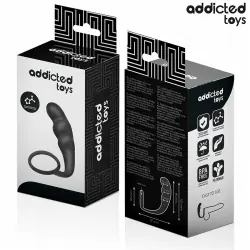 Addicted toys - plug anal con anillo silicona modelo 4