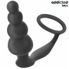 Addicted toys - plug anal con anillo silicona modelo 5 - 2