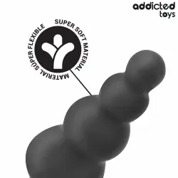 Addicted toys - plug anal con anillo silicona modelo 5