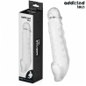 Addicted toys - funda para el pene transparente talla s 23 cm - 1