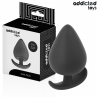 Addicted toys - plug anal silicona talla xl 9.5 cm - 1