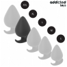 Addicted toys - plug anal silicona talla xl 9.5 cm - 5
