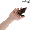 Addicted toys - plug anal silicona talla xl 9.5 cm - 6