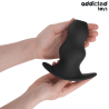 Addicted toys - plug anal hueco silicona talla xxl 15,2 cm - 6