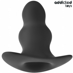 Addicted toys - plug anal hueco silicona talla l 11.1 cm - - 2