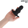 Addicted toys - plug anal hueco silicona talla l 11.1 cm - 3