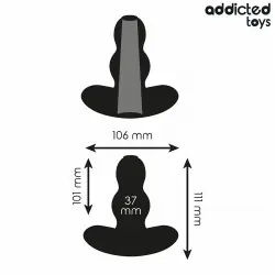 Addicted toys - plug anal hueco silicona talla l 11.1 cm Addicted toys - plug anal hueco silicona talla l 11.1 cm