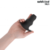 Addicted toys - plug anal hueco silicona talla m 9,6 cm - 3