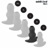 Addicted toys - plug anal hueco silicona talla m 9,6 cm - 5