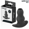 Addicted toys - plug anal hueco silicona talla s 7,3 cm - 1