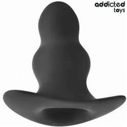 Addicted toys - plug anal hueco silicona talla s 7,3 cm