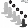 Addicted toys - plug anal hueco silicona talla s 7,3 cm - 5