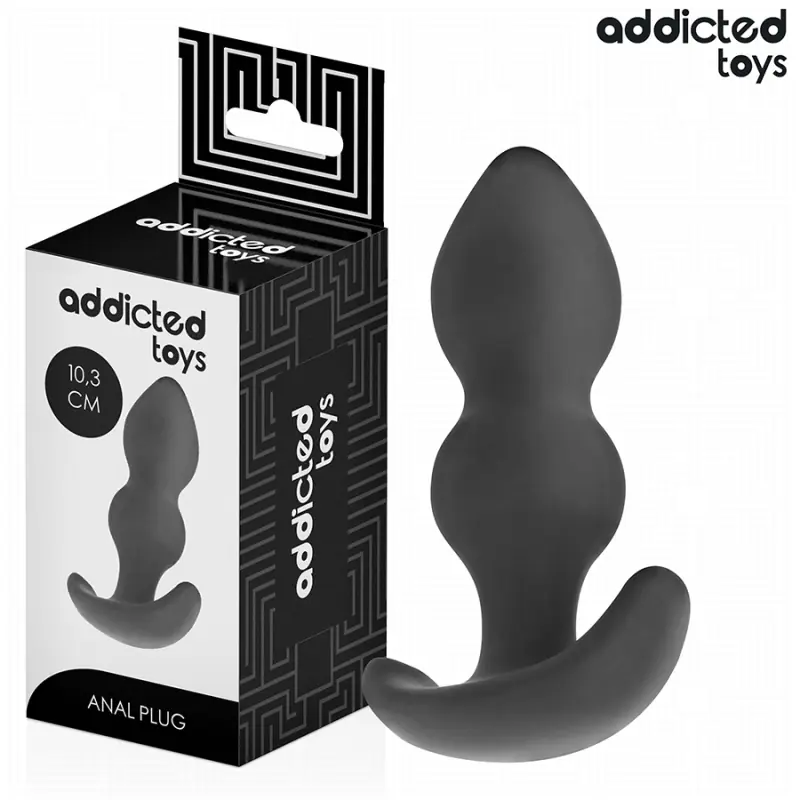 Addicted toys - plug anal silicona talla s 10,3 cm Addicted toys - plug anal silicona talla s 10,3 cm