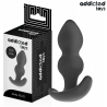 Addicted toys - plug anal silicona talla s 10,3 cm - 1