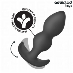 Addicted toys - plug anal silicona talla s 10,3 cm