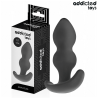 Addicted toys - plug anal silicona talla l 11,7 cm - 1