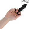 Addicted toys - plug anal silicona talla l 11,7 cm - 6