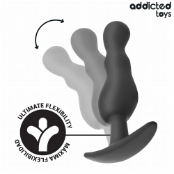 Addicted toys - set de 3 plug anal silicona modelo 1