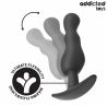 Addicted toys - set de 3 plug anal silicona modelo 1 - 5