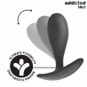 Addicted toys - set de 3 plug anal silicona modelo 2 - 5