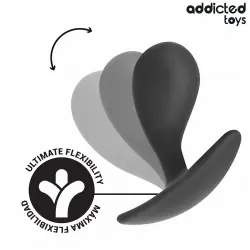 Addicted toys - set de 3 plug anal silicona modelo 3 Addicted toys - set de 3 plug anal silicona modelo 3