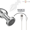 Intense - plug anal 10 vibraciones metal con control remoto m - 5