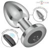 Intense - plug anal 10 vibraciones metal con control remoto l - 2