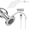 Intense - plug anal 10 vibraciones metal con control remoto l - 5