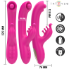 Intense - christina vibrador multifunción rabbit 22.5 cm rosa - 2