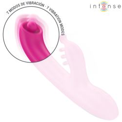 Intense - christina vibrador multifunción rabbit 22.5 cm rosa