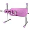 Kiiroo PleasureDrive rosa lila, máquina interactiva montada