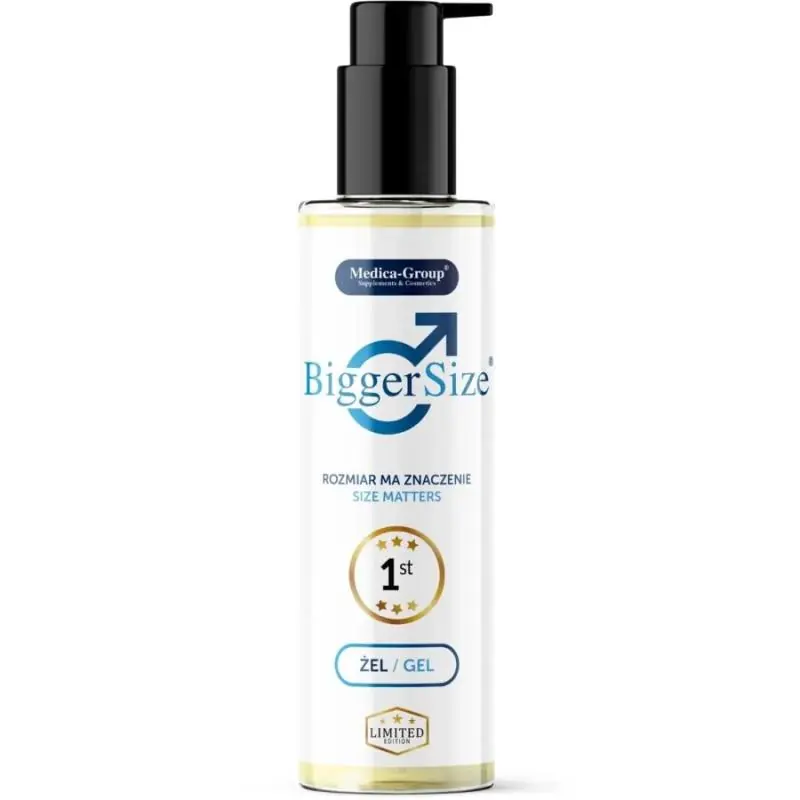 Medica group - bigger size gel íntimo para hombre 150 ml