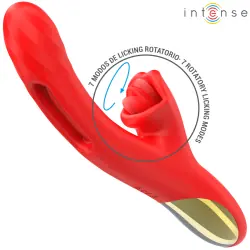 Intense - jessica vibrador multifunción estimulación clítoris 24.8 cm rojo Intense - jessica vibrador multifunción estimulación clítoris 24.8 cm rojo