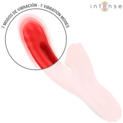 Intense - jessica vibrador multifunción estimulación clítoris 24.8 cm rojo Intense - jessica vibrador multifunción estimulación clítoris 24.8 cm rojo
