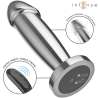 Intense - plug anal 10 vibraciones metal en forma de dildo con control remoto s - 2