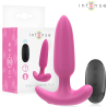 Intense - ross plug anal 10 vibraciones rosa control remoto - 1
