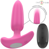 Intense - ross plug anal 10 vibraciones rosa control remoto - 2