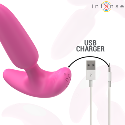 Intense - ross plug anal 10 vibraciones rosa control remoto