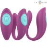 Intense Annie, vibrador en U con mando, dos vistas del vibrador
