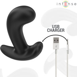 Intense - chandler plug anal 10 vibraciones negro control remoto