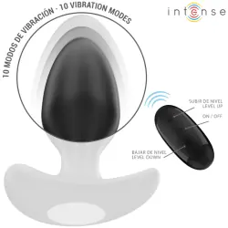 Intense - joey plug anal 10 vibraciones negro control remoto Intense - joey plug anal 10 vibraciones negro control remoto