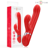 Intense - lele vibrador multifunción rotatorio & oscilación & estimulación rojo - 1