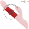 Intense - lele vibrador multifunción rotatorio & oscilación & estimulación rojo - 5