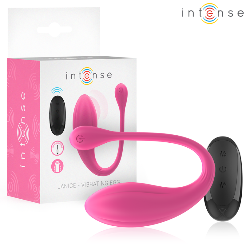 Intense - janice vibrador u doble estimulación 10 vibraciones rosa control remoto Intense - janice vibrador u doble estimulación 10 vibraciones rosa control remoto