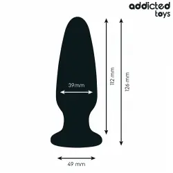 Addicted toys - plug anal con joya silicona talla l 12,6 cm Addicted toys - plug anal con joya silicona talla l 12,6 cm