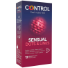 Control sensual dots & lines puntos y estrias 12 uds - 1