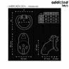 Addicted toys locked - unbroken den jaula para pene 9,8 cm - 5
