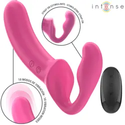 Intense - amy vibrador doble 20 cm rosa control remoto Intense - amy vibrador doble 20 cm rosa control remoto