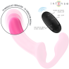 Intense - amy vibrador doble 20 cm rosa control remoto - 5